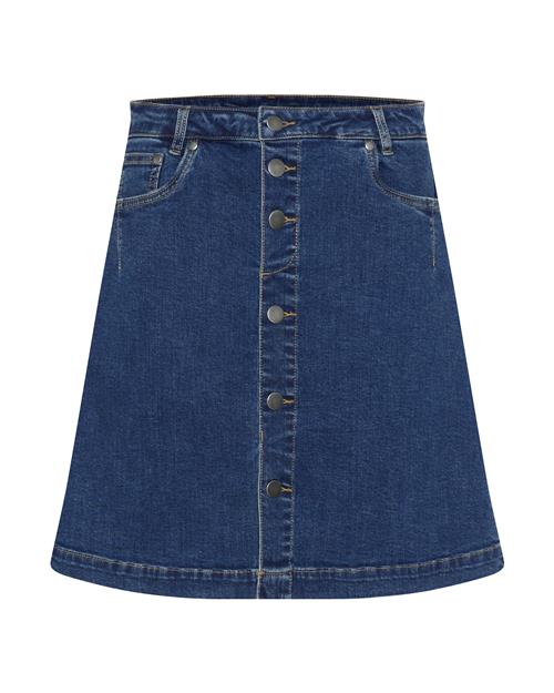 CULTURE Nederdel 'Lea Ami '  blue denim