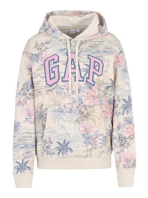 Gap Tall Sweatshirt 'HERITAGE'  ecru / blå / oliven / lys pink