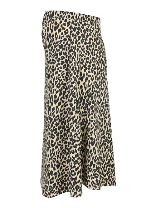 Only Maternity Nederdel  beige / sort