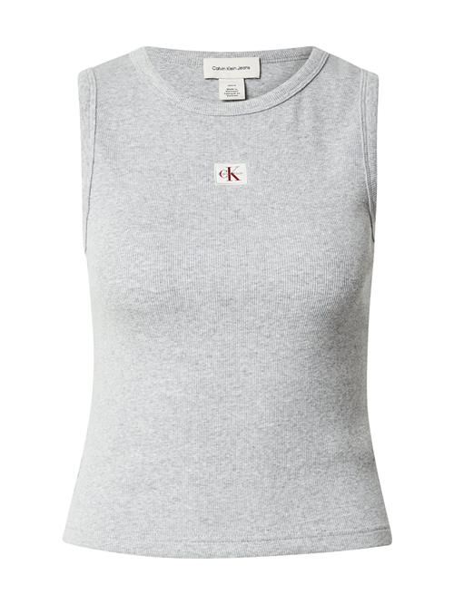 Calvin Klein Jeans Overdel  grå / rød / hvid