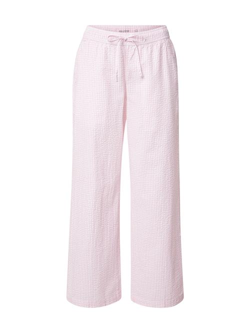 HOLLISTER Bukser  lys pink / hvid