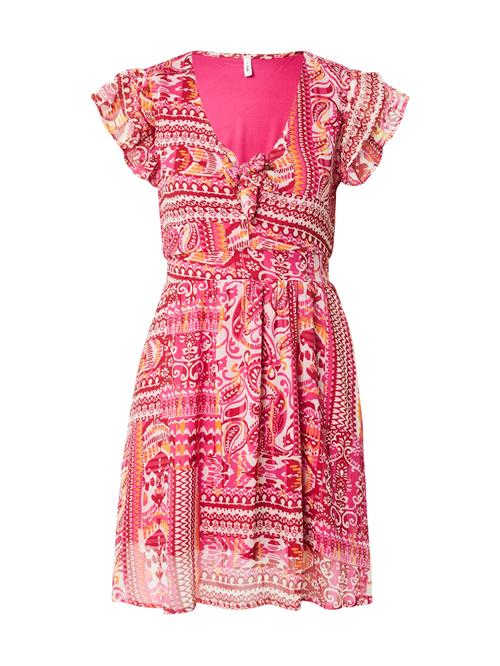 ONLY Kjole 'ONLASTA'  orange / fuchsia / mørk pink / hvid