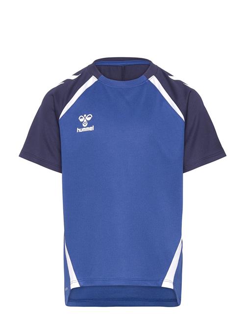 Hmllead 2.0 Jersey S/S Kids Hummel Blue