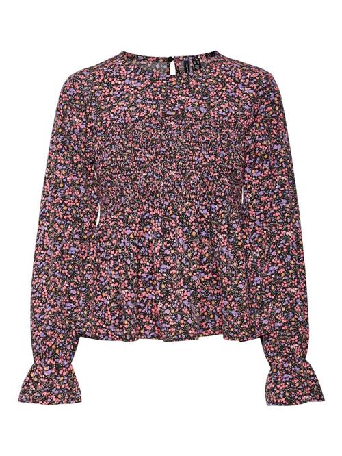 VERO MODA Bluse  lilla / orange / pink / sort