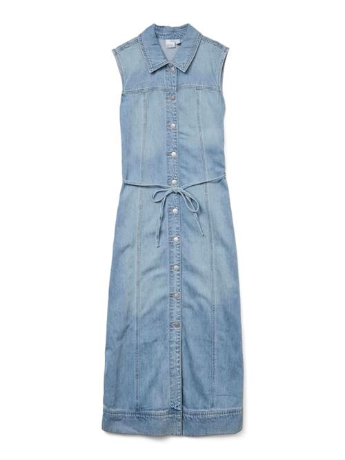 VERO MODA Blusekjole 'VMNENYA'  blue denim