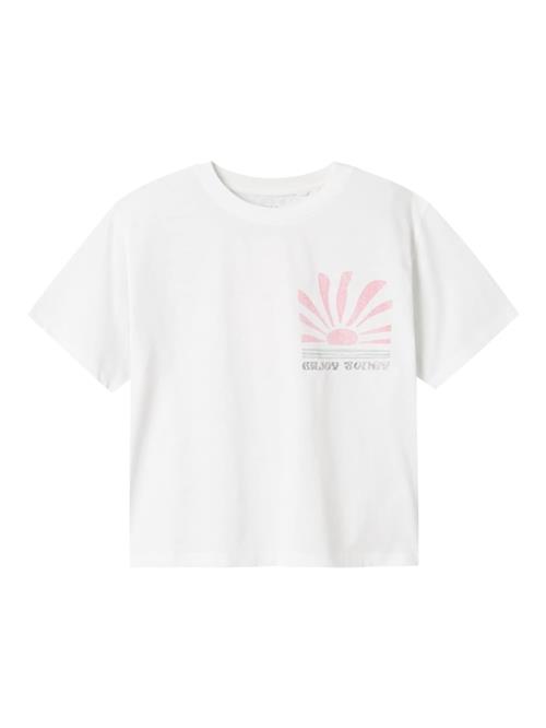 NAME IT Bluser & t-shirts 'NKFJELY'  grå / mint / gammelrosa / hvid