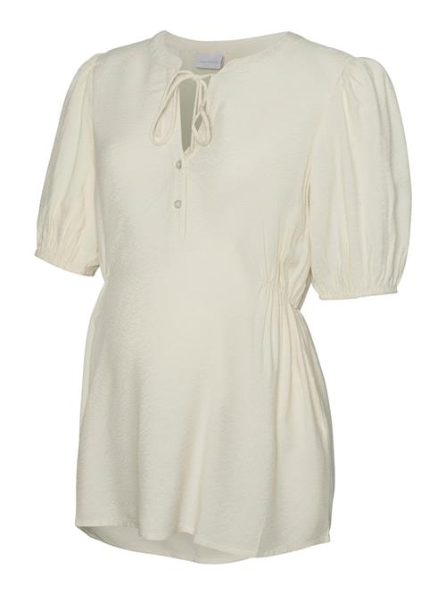 MAMALICIOUS Bluse 'MLPAULINA LIA'  beige