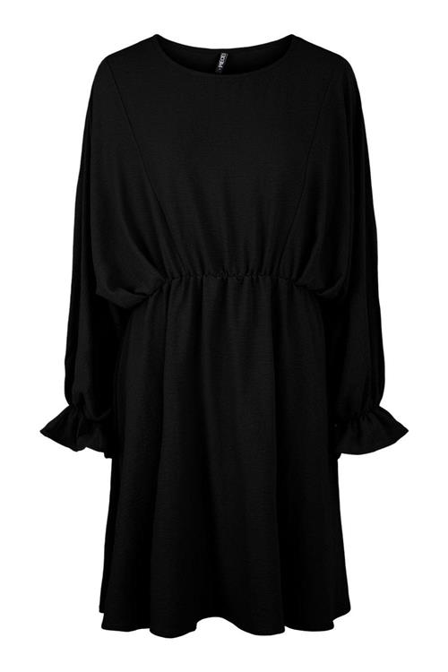 Flore Long Sleeve Kjole - Sort - Dame - M - PIECES