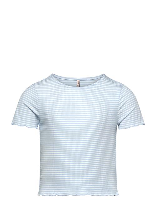 Kogwilma Life S/S Short Rib Top Jrs Kids Only Blue
