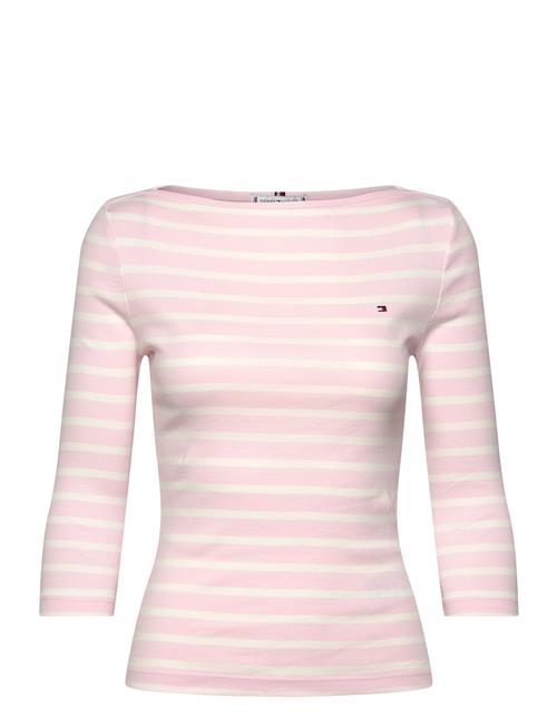 Slim Cody Boat-Nk 3/4Slv Tommy Hilfiger Pink