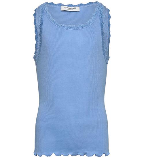 Rosemunde Top - Rib - Modal/Bomuld - Balta - Little Boy Blue