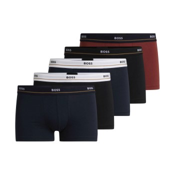 BOSS 10P Essential Trunks Flerfarvet bomuld Large Herre