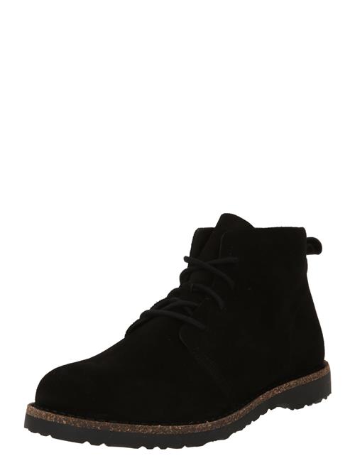 BIRKENSTOCK Snørestøvletter 'Uppsala'  sort
