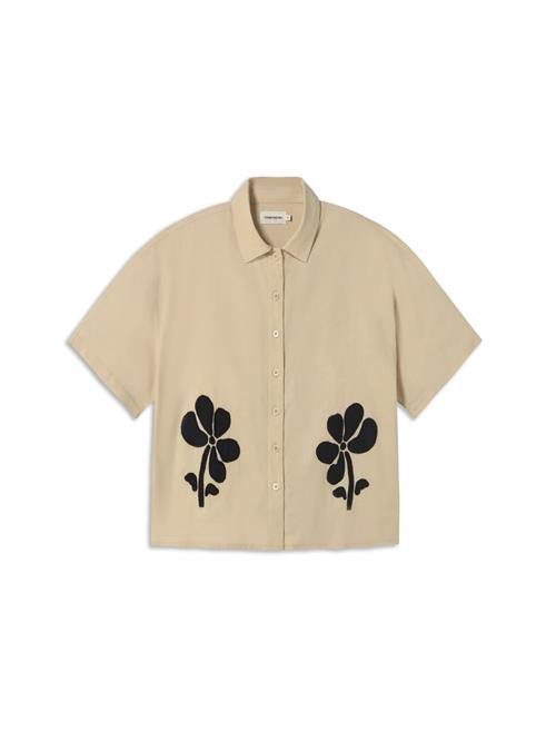 Thinking MU Bluse 'ANNA'  creme / sort