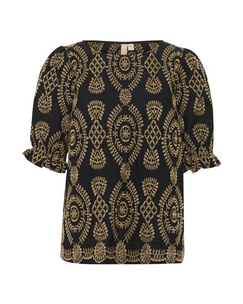 CULTURE Bluse 'Tia Aidy'  brun / sort