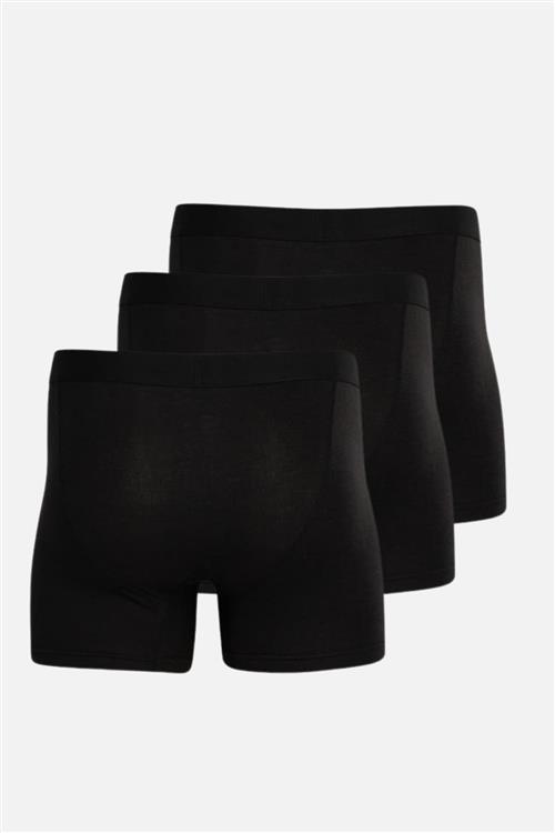 Performance Trunks Bambus 3-Pak - Sort - S - TeeShoppen