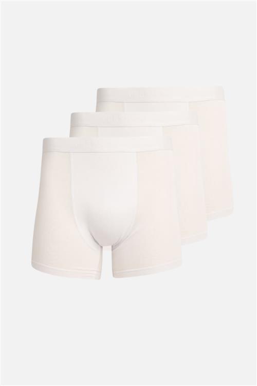 Performance Trunks Bambus 3-pak - Hvid - L - TeeShoppen