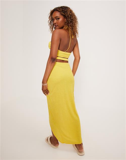 Nelly - Gul - Towelling Dress