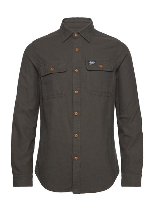 Trailsman Flannel Shirt Superdry Green