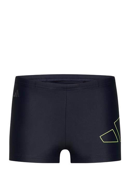 Performance Big Bars Swim Boxer Adidas Sportswear Navy