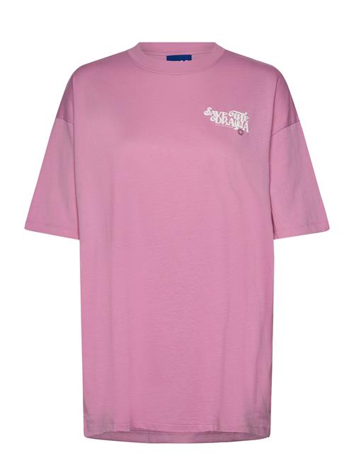 Over D Tee_B_1 HUGO BLUE Pink