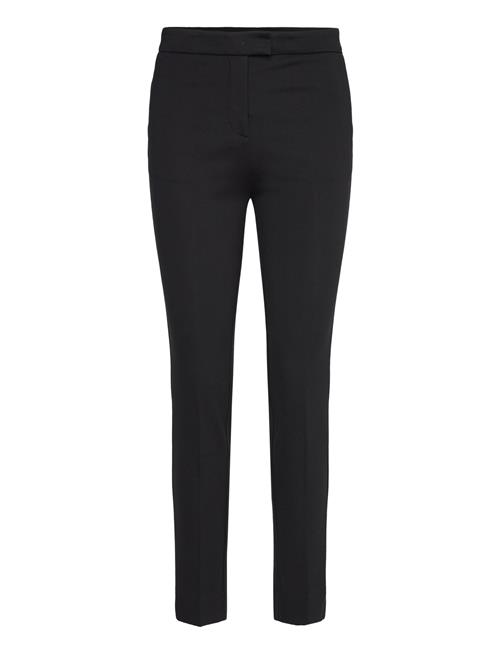 Rome-Knit Straight Trousers Mango Black