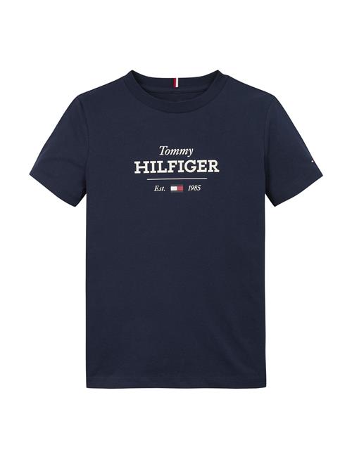 Monotype 1985 Reg Tee Ss Tommy Hilfiger Navy