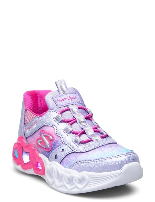 Girls Infinite Heart Lights Eternal Shimmer Skechers Patterned