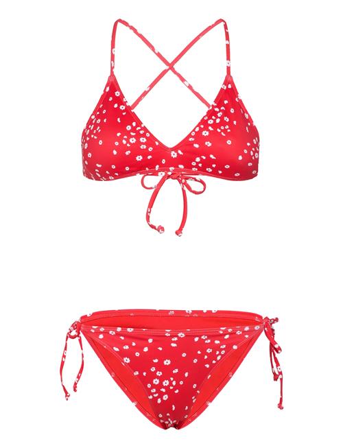 Pt Beach Classics Strappy Set Roxy Red