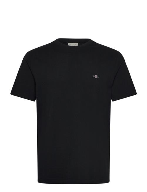 Pique Ss T-Shirt GANT Black