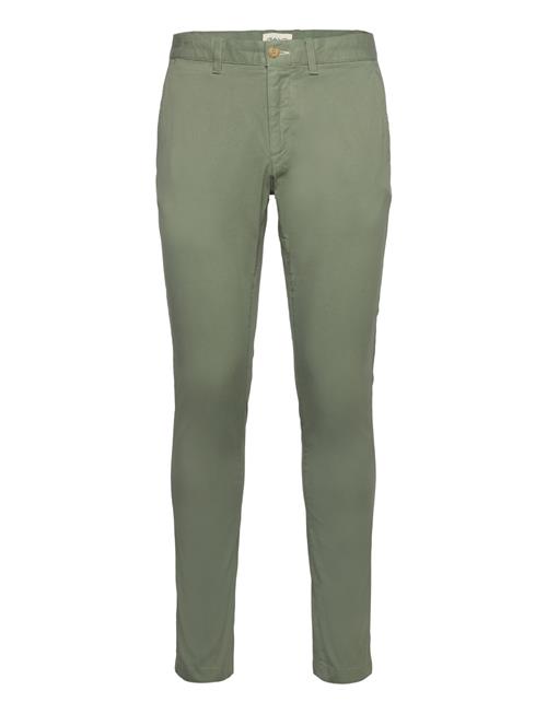 Slim Sunfaded Chinos GANT Green