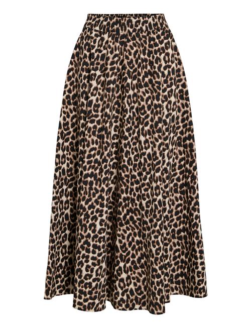 Vivalencia Lio Ankle Skirt Vila Patterned