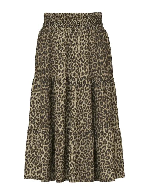 Nkfvinaya Long Wide Skirt Name It Beige