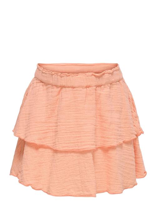 Kmgpalm Thyra Life Layered Skirt Wvn Kids Only Coral