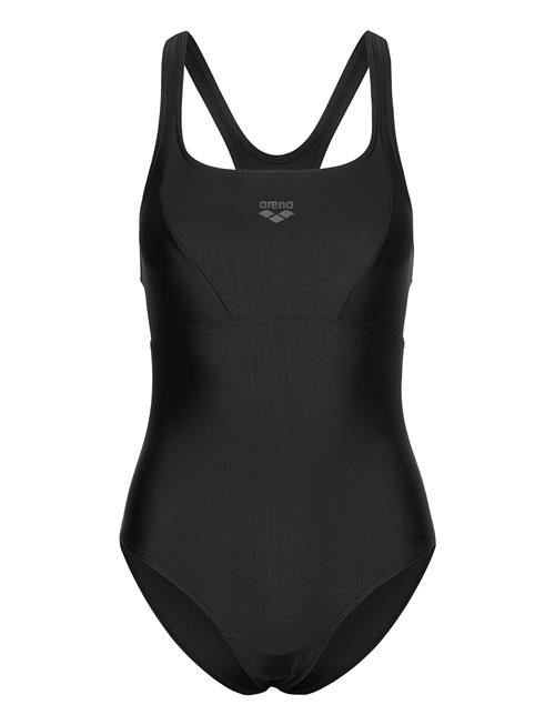Women's Arena Solid Swimsuit Control Pro Back B Bl Arena Black