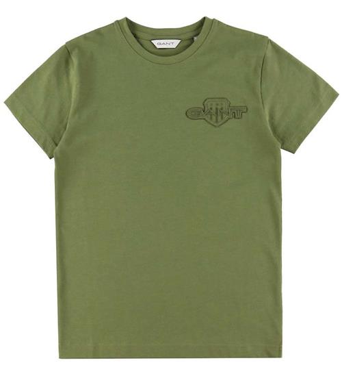 GANT T-shirt - Tonal - Washed Olive