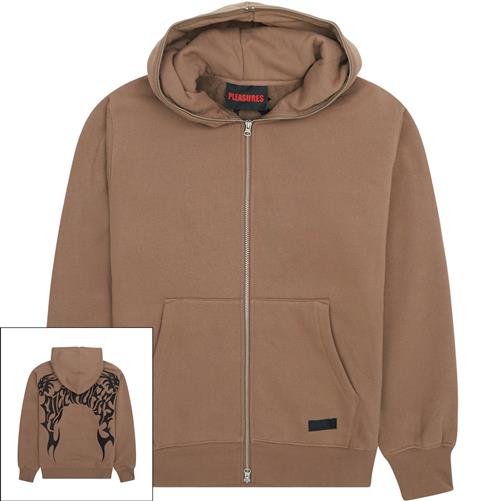 PLEASURES NOW Dragon Zip Hoodie Sweat Shirt