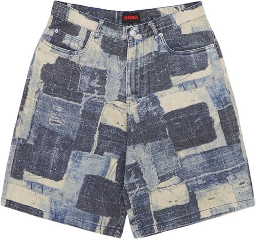PLEASURES NOW Boro Baggy Jorts Shorts