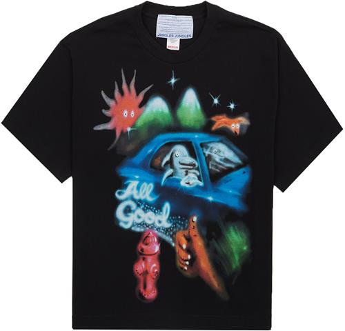 JUNGLES JUNGLES PTY ITD All Good Airbrush Tee