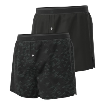 adidas 2P Active Woven Boxer Sort bomuld X-Large Herre