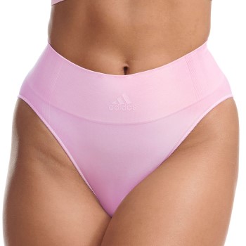 adidas Trusser BOS Smart Micro 720 Seamless Hi Leg Brief Lyserosa polyamid Large Dame