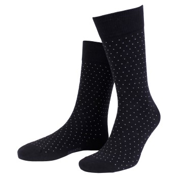 Se Amanda Christensen Strømper True Ankle Dot Sock Sort Str 47/50 Herre ved Timarco