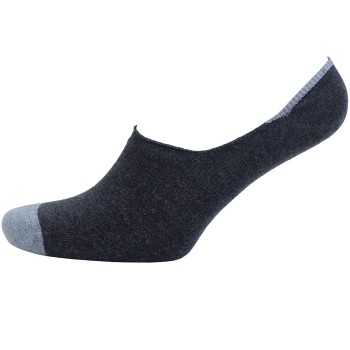 Amanda Christensen Strømper True Contrast Invisible Sock Marine/Blå Str 41/42