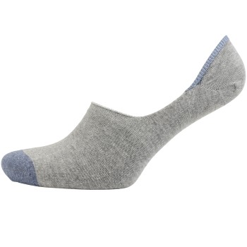 Amanda Christensen Strømper True Contrast Invisible Sock Lysegrå Str 43/44