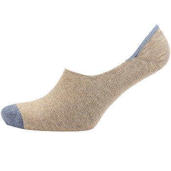 Amanda Christensen Strømper True Contrast Invisible Sock Lysbrun  Str 41/42