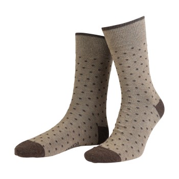 Amanda Christensen Strømper True Dot Ankle Sock Lysbrun  Str 43/46