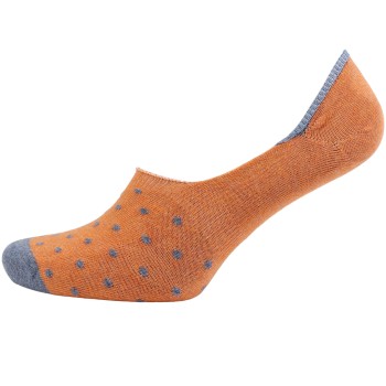 Amanda Christensen Strømper True Dot Invisible Sock Blå/Orange Str 41/42