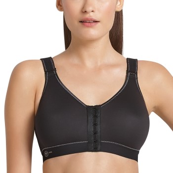 Anita BH Active Front Closure Sports Bra Sort A 90 Dame
