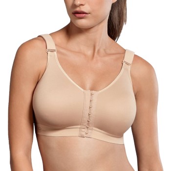 Se Anita Bh Active Front Closure Sports Bra Beige D 85 Dame ved Timarco