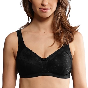 Anita BH Airita Wireless Comfort Soft Bra Sort F 75 Dame
